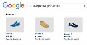 vendere online con Google Shopping